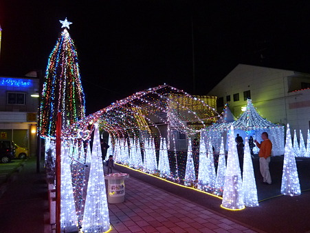 坂東市イルミ1