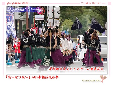 早稲田大学よさこいチーム東京花火_07 - 良い世さ来い2010 新横黒船祭