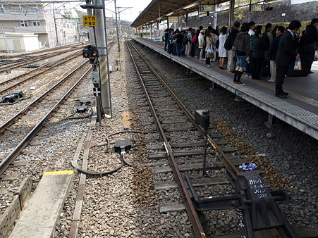 甲府駅身延線5番線