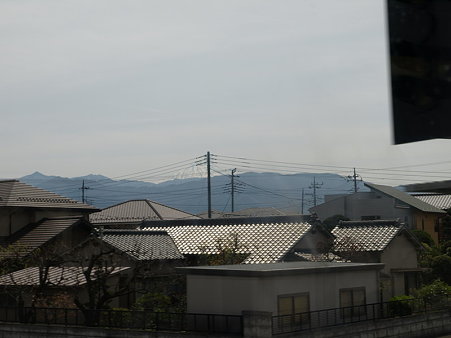 富士山1(身延線の車窓)