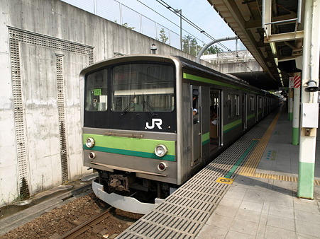 横浜線205系H15編成(八王子みなみ野駅)1