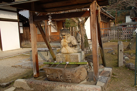 東大寺手向山八幡宮手水舎