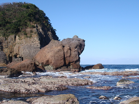 カエル岩
