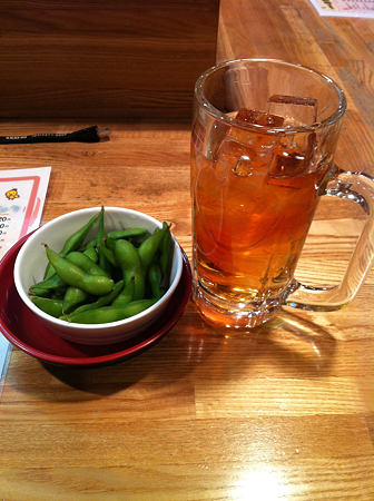 名寄　某居酒屋　なんか臭い枝豆