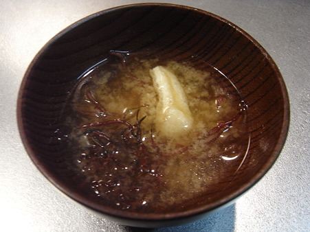 ふのりの味噌汁
