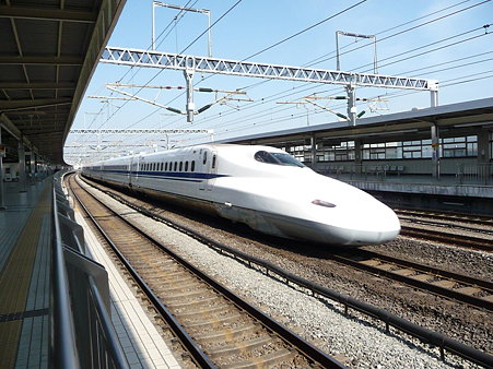 100223-小田原駅 新幹線N700追抜き (64)