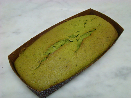 お年賀に抹茶パウンドケーキ