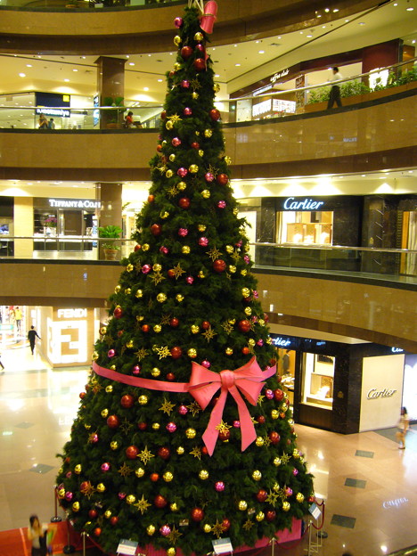 シンガポール高島屋のクリスマスツリー 写真共有サイト フォト蔵