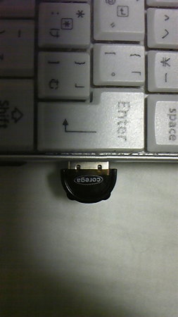 Bluetoothアダプタ接続