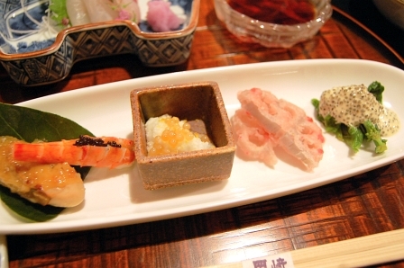 手の込んだ前菜