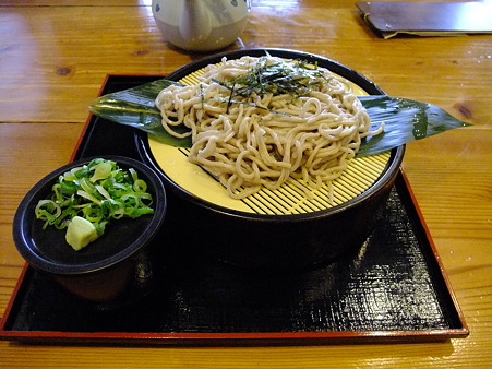 蕎麦:道の駅・飯高【三重】ざるそば