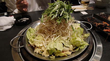 焼肉と鍋のセット　焼肉「きのした」　お初天神