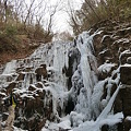 七曲り滝の氷瀑