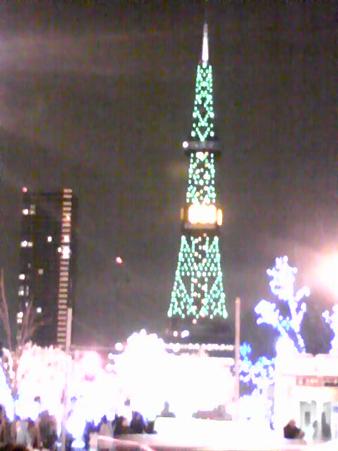 札幌ホワイトイルミネーション２００９．１２．２５．