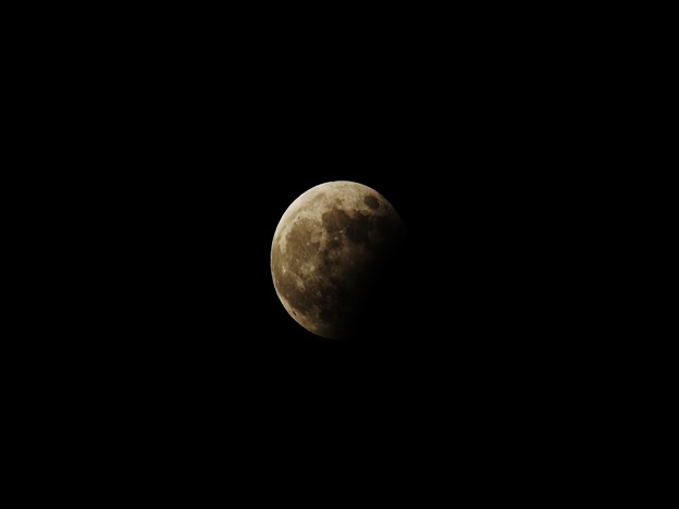 この日最後に撮った月（この後曇って撮れなかった）